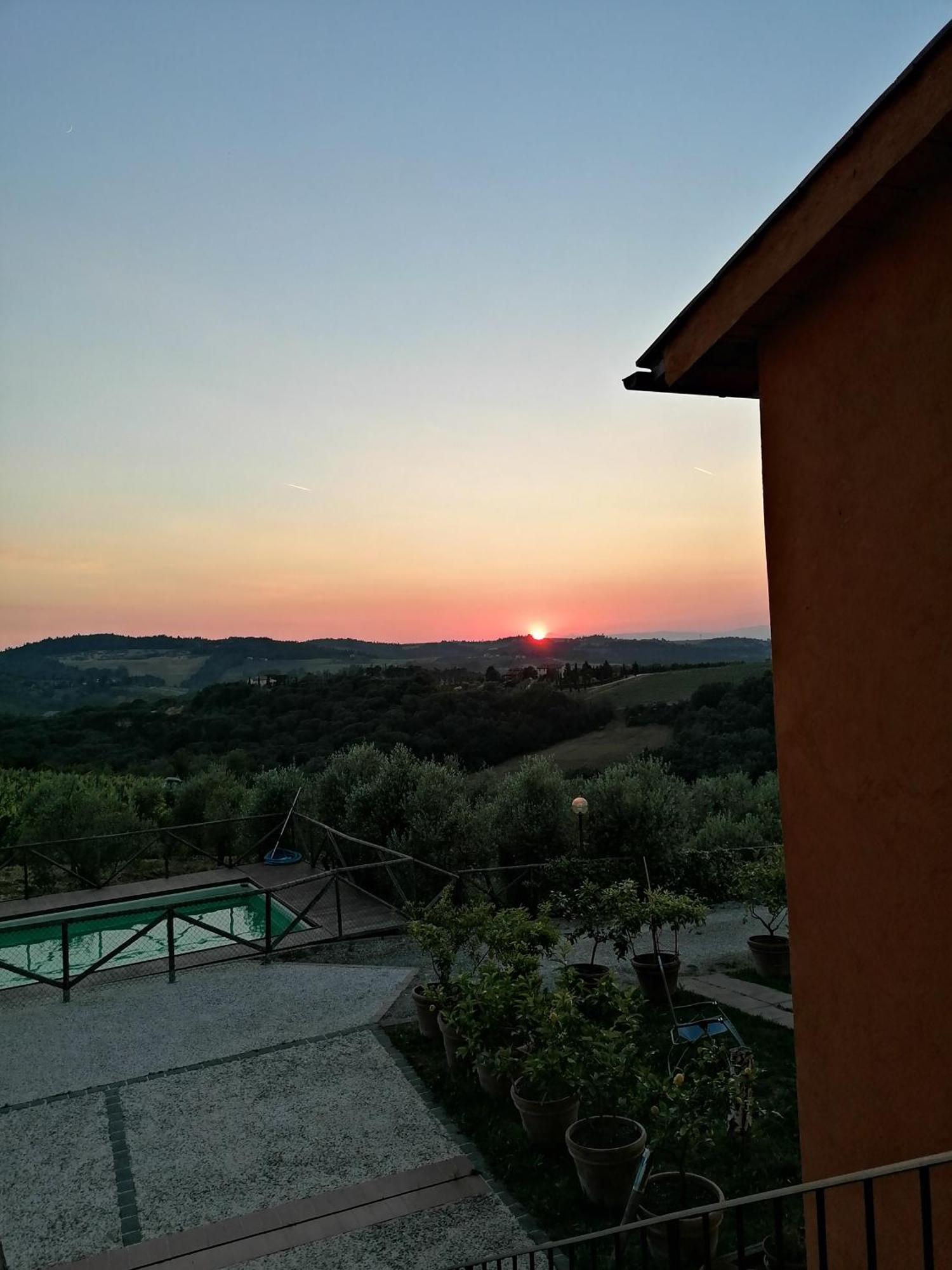 Villa Agriturismo Borgo Stella Montespertoli Exterior foto